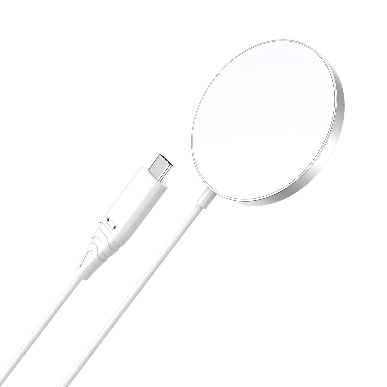 Wireless charger CHOETECH 15W magnetic white
