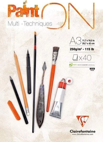 Szkicownik paint on a3 40k/250g 321475-uniw