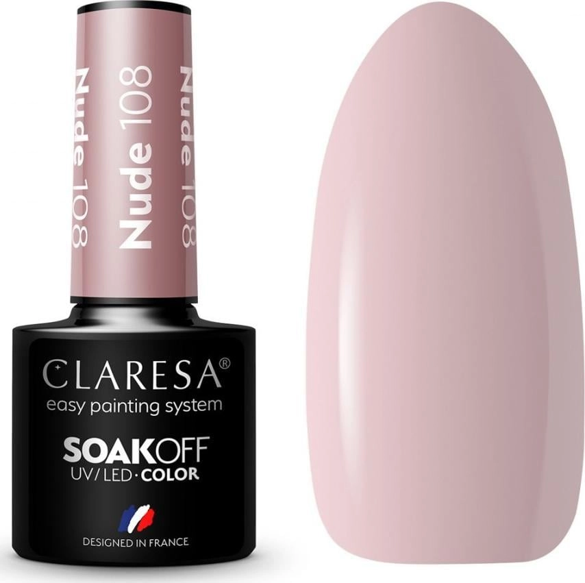 Claresa CLARESA Hybrid nail polish NUDE