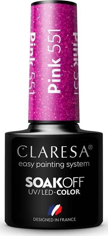 Claresa Claresa Soak Off UV/LED Pink