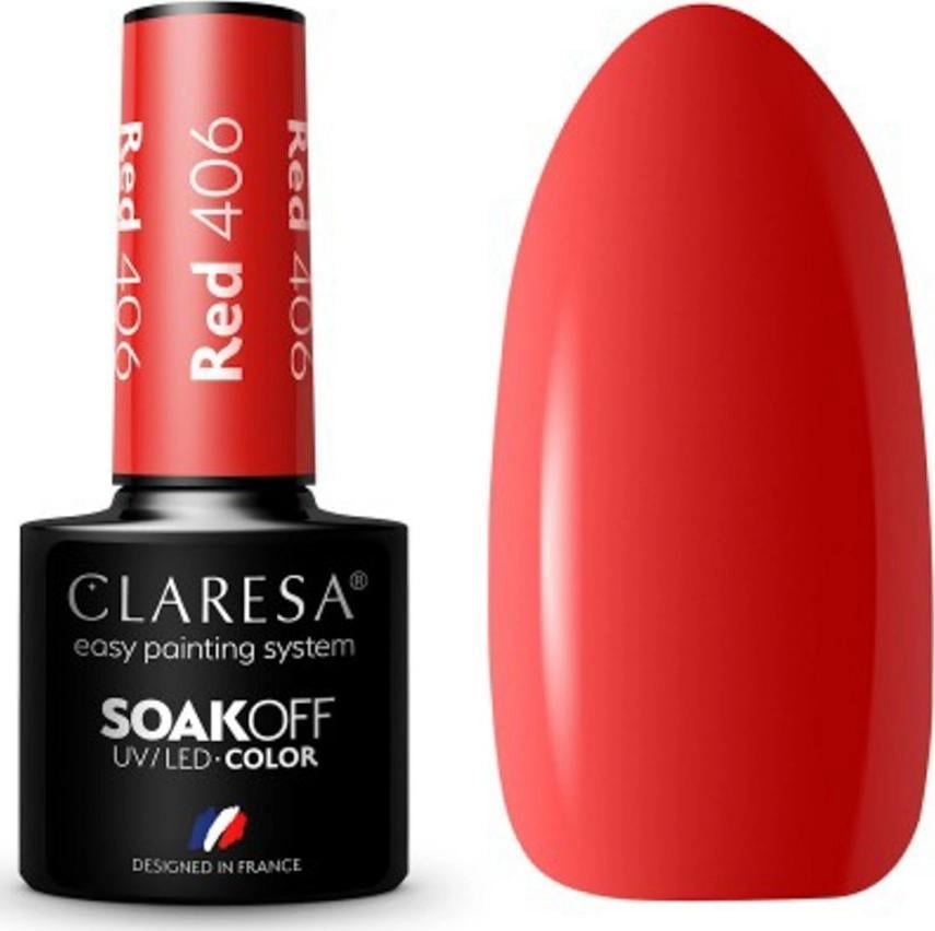 Claresa CLARESA Hybrid varnish RED 406