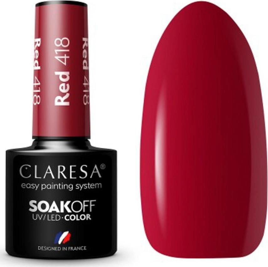 Claresa CLARESA Hybrid varnish RED 418