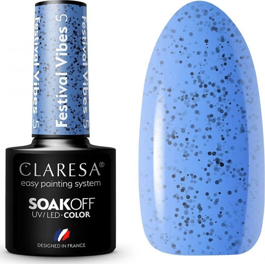 Claresa Hybrid nail polish Festival Vibes