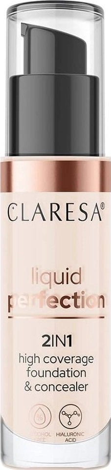 CLARESA_Liquid Perfection 2in1 liquid concealer and
