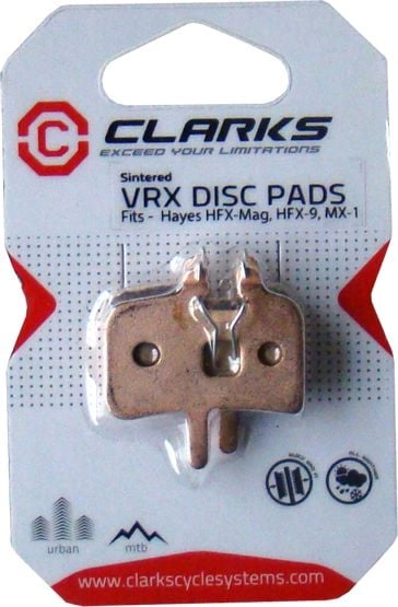 Clarks Okładziny hamulcowe HAYES (HFX-Mag  MX-1