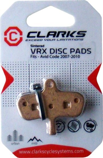 Clarks Okładziny hamulcowe AVID (Code) metaliczne
