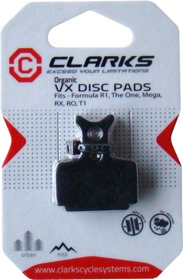Clarks Okładziny hamulcowe FORMULA (One  R1