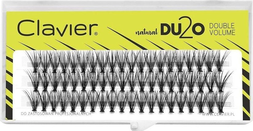 Clavier CLAVIER_DU2O Double Volume eyelashes 11mm
