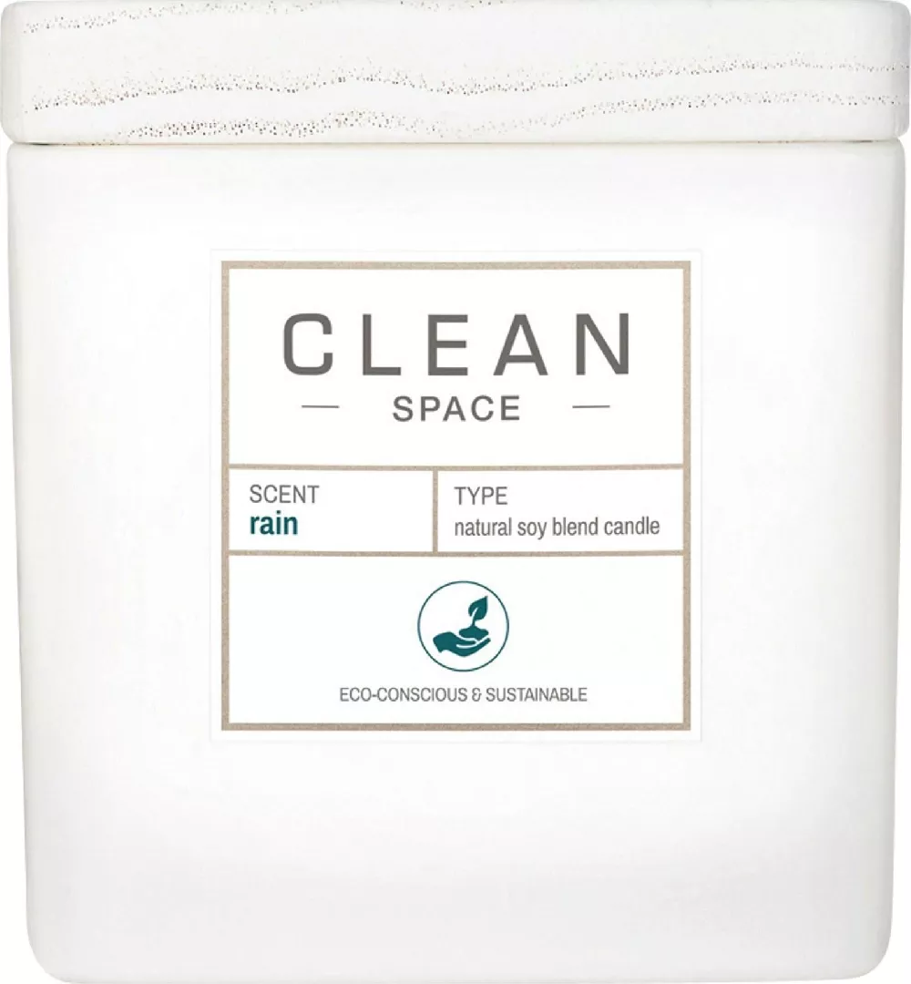 Clean Clean Space Rain Scented Candle