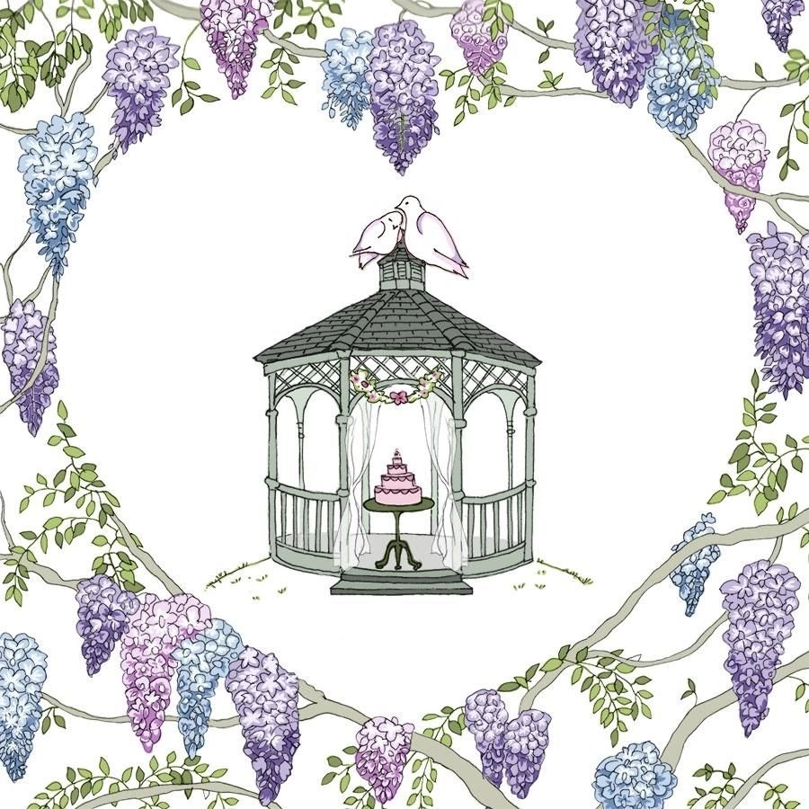 Swarovski square CL2410 Gazebo card 292052