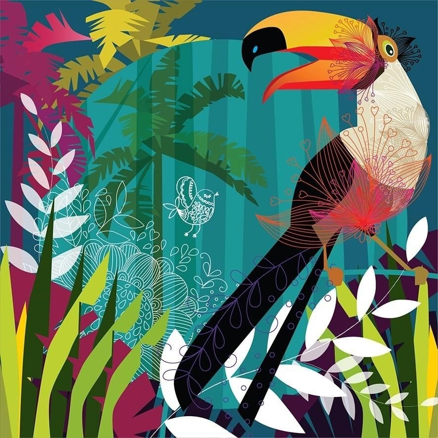 Clear Creation Swarovski square CL0720 Toucan