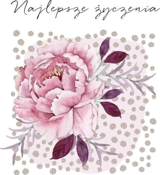 Swarovski square card CL4504_PO Best wishes