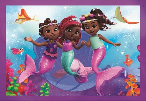 TOY PUZZLE DISNEY ARIEL 4IN1 21533