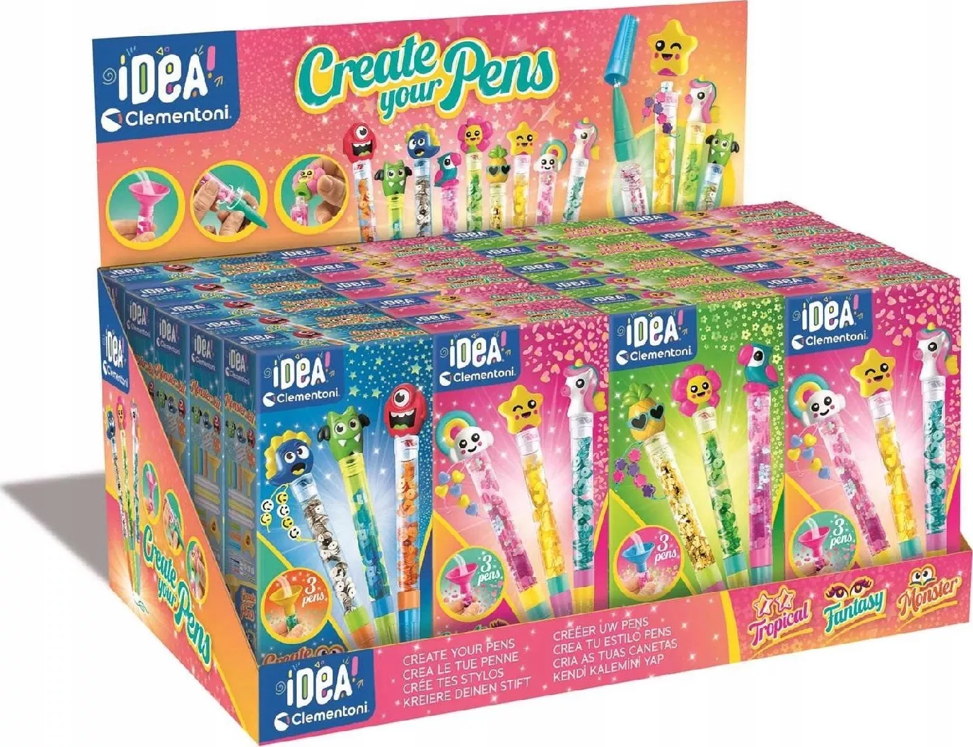Clementoni CLE IDEA Mini fabryka długopisów