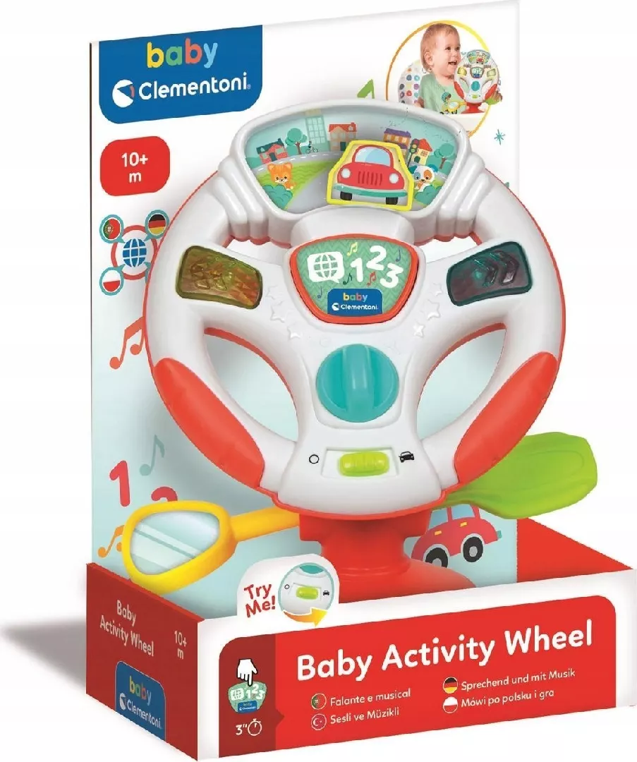 CLE BABY talking electronic steering wheel