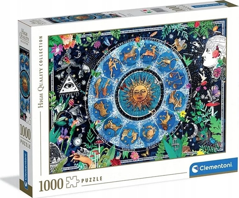 CLE puzzle 1000 HQ Astrological Chart