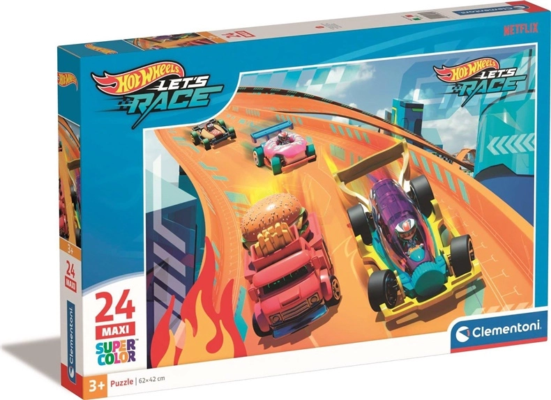 TOY PUZZLE MAXI HOTWHEELS 24 28523