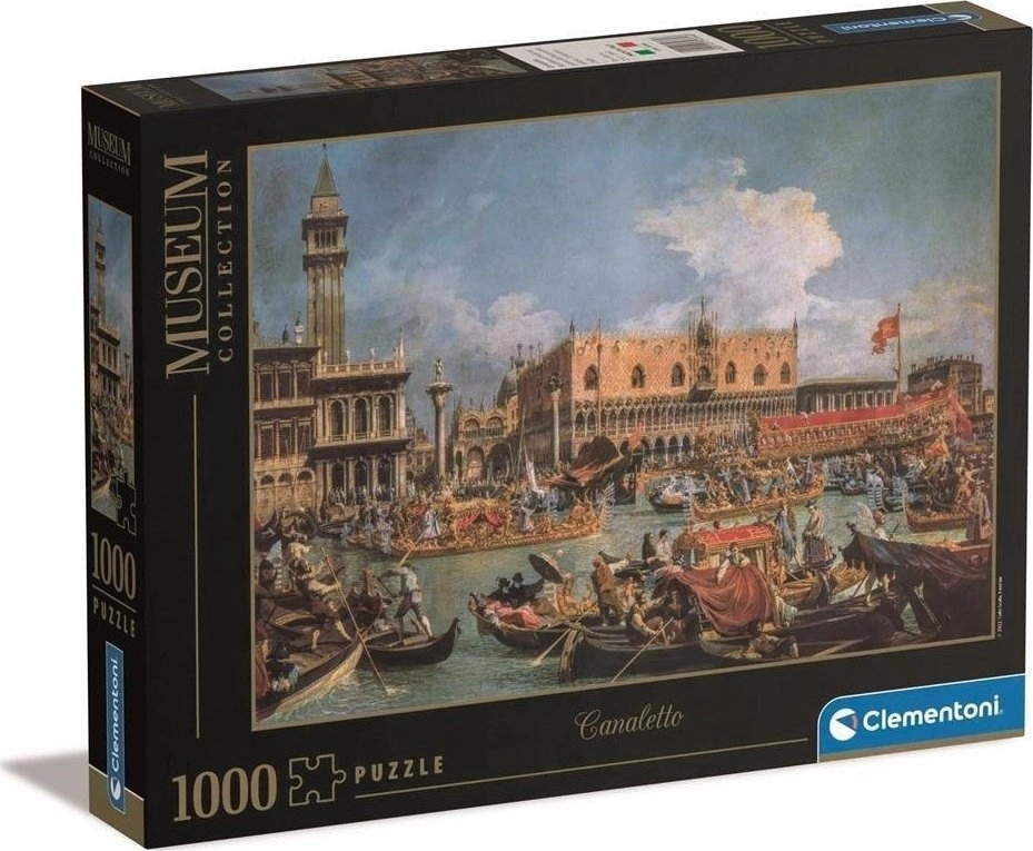 Clementoni CLE puzzle 1000 Museum Canaletto