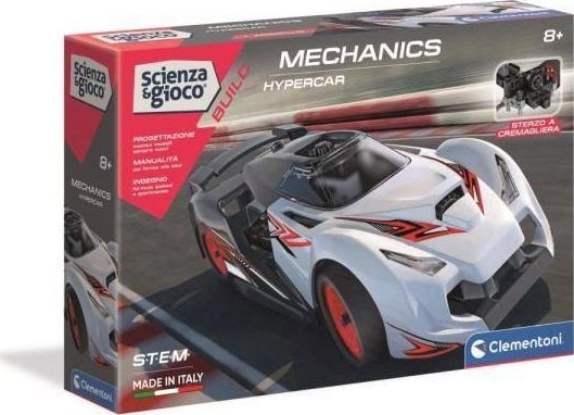 Clementoni Mechanics Laboratory. Hypercar racing car