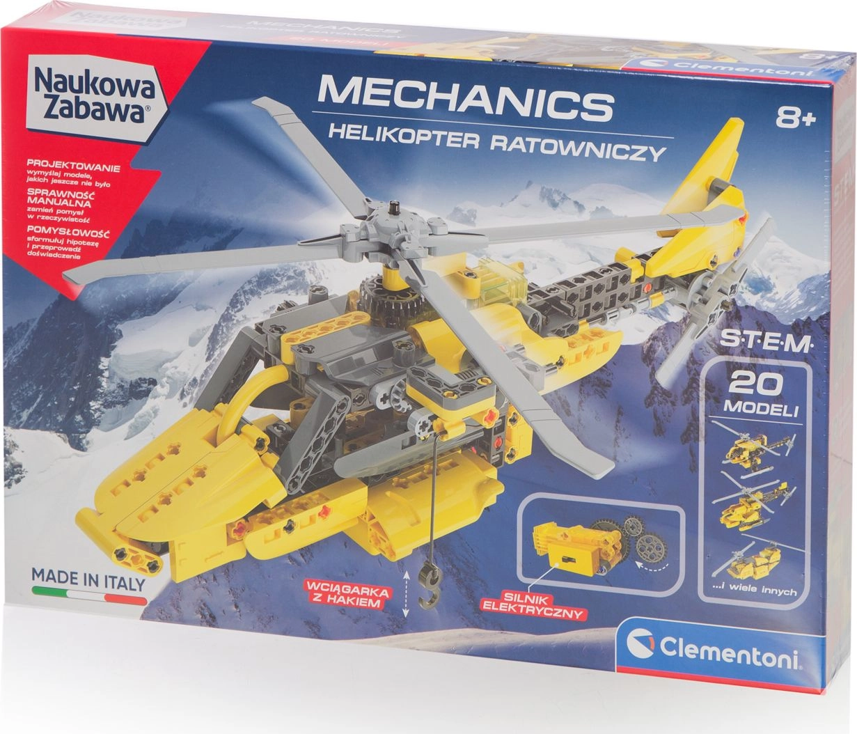 Clementoni Mechanics Laboratory. Rescue helicopter p6