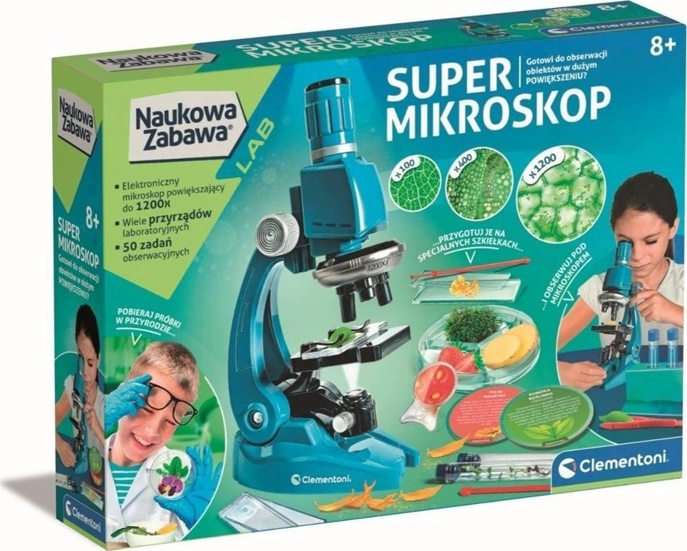 Clementoni Clementoni Naukowa zabawa. Super mikroskop