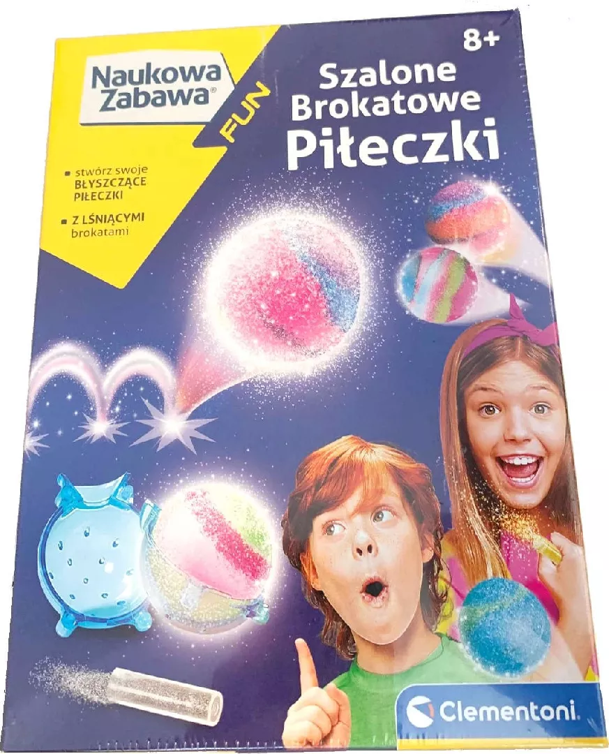 Clementoni Crazy glitter balls GXP-776530 8005125507023