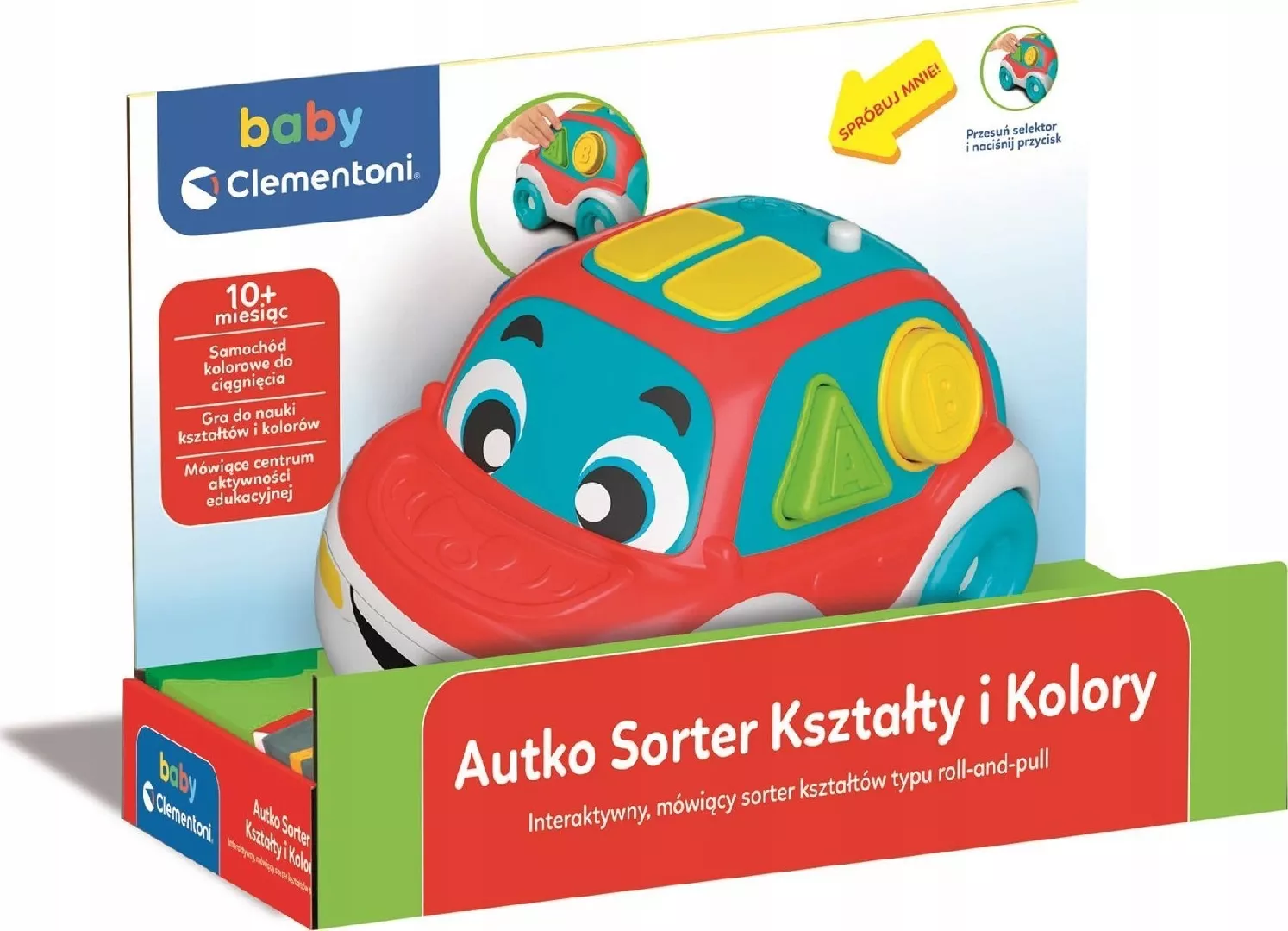Clementoni Car Sorter Shapes and Colors
