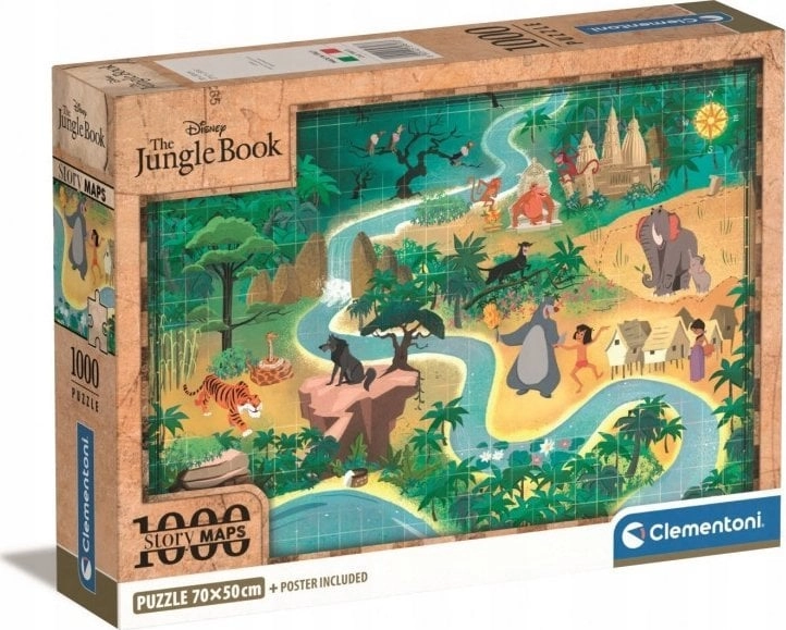 Clementoni Puzzle 1000 pieces Compact Story