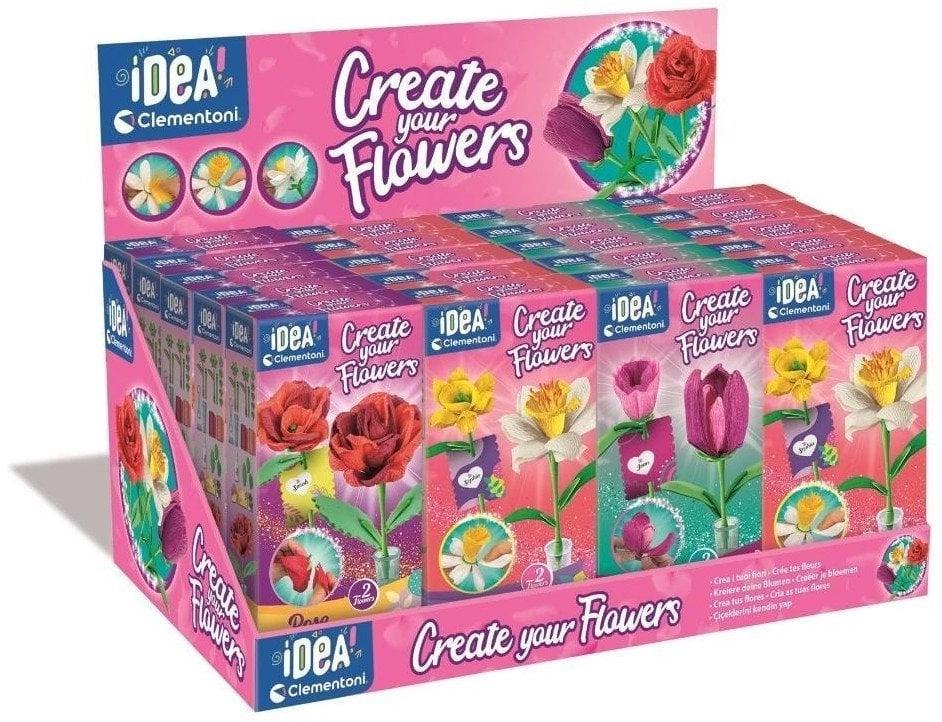 Mini flower factory display (24 pcs)