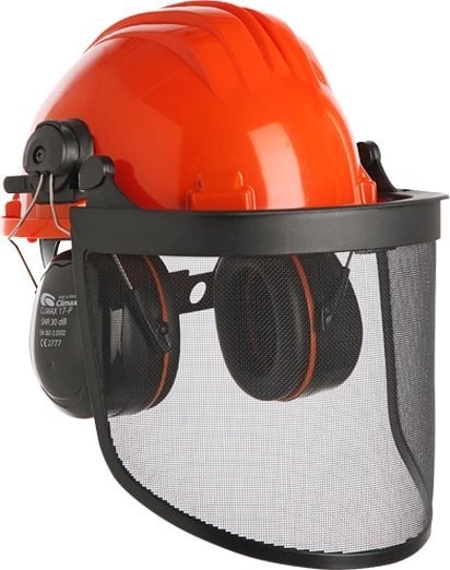 CLIMAX PROTECTIVE HELMET WITH FACE SHIELD