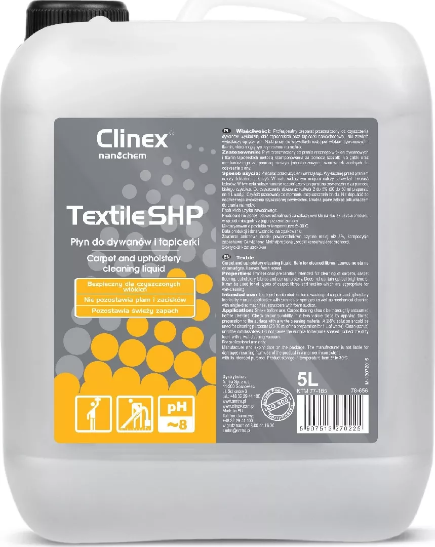 Clinex Płyn do prania czyszczenia dywanów