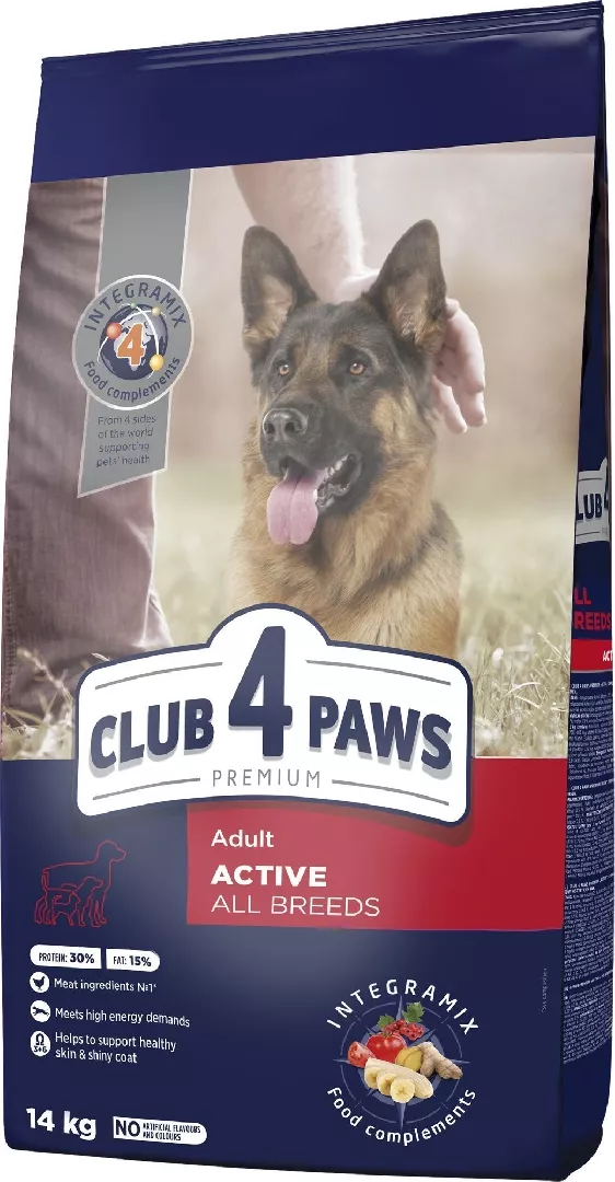 Club 4 Paws CLUB4Ł PIES 14kg