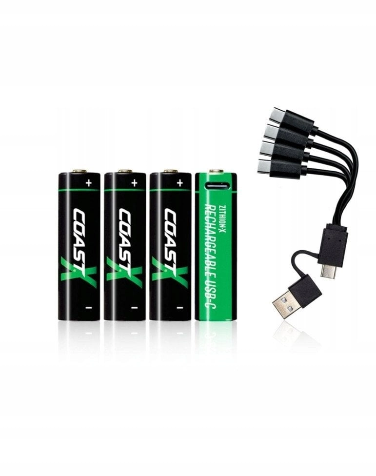 Coast 1x4 Zithion-X Mignon AA battery