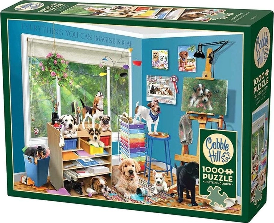 Puzzle 1000 Szczekający asystenci G3 0625012402514