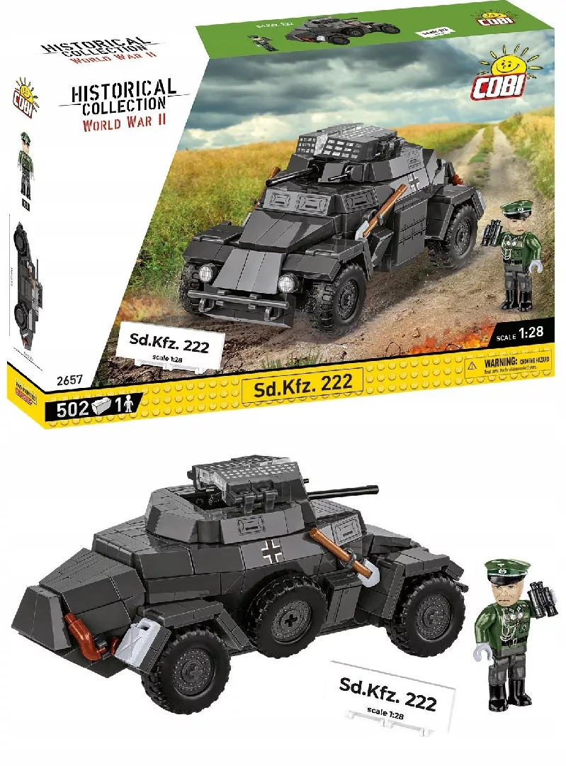 COBI Sd.Kfz. 222 5902251026578 COBI-2657