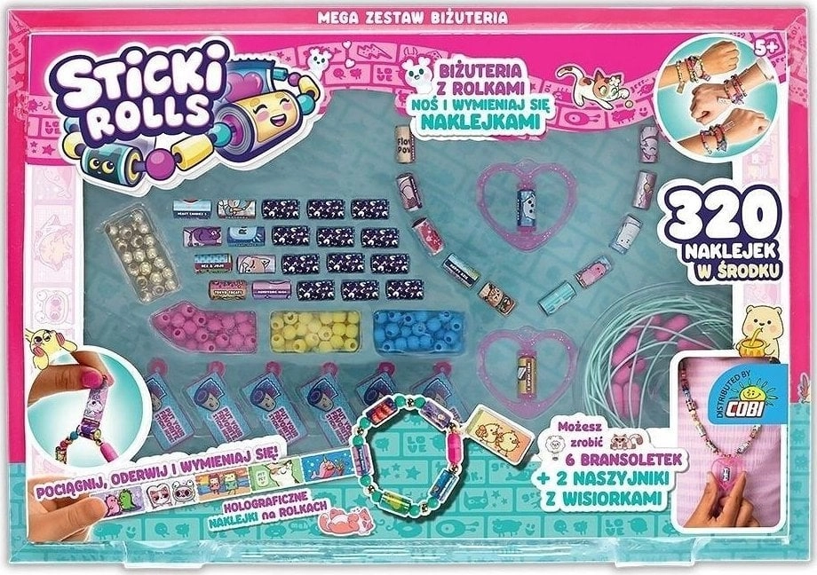COBI STICKI ROLLS mega zest jewelry