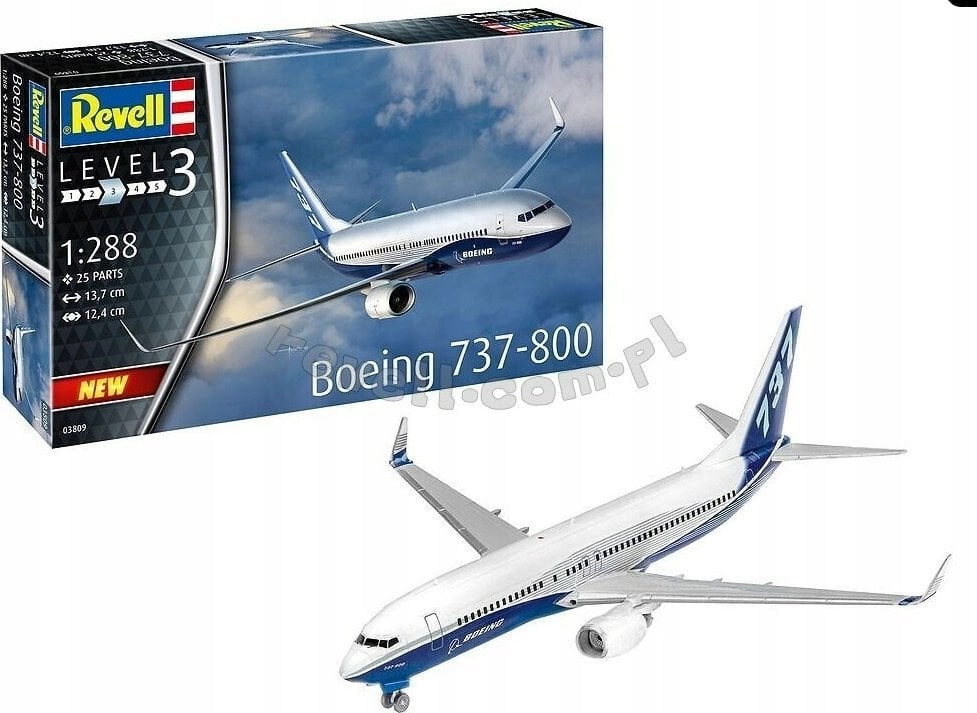 Model Set Boeing 737-800 1:288 4009803263809