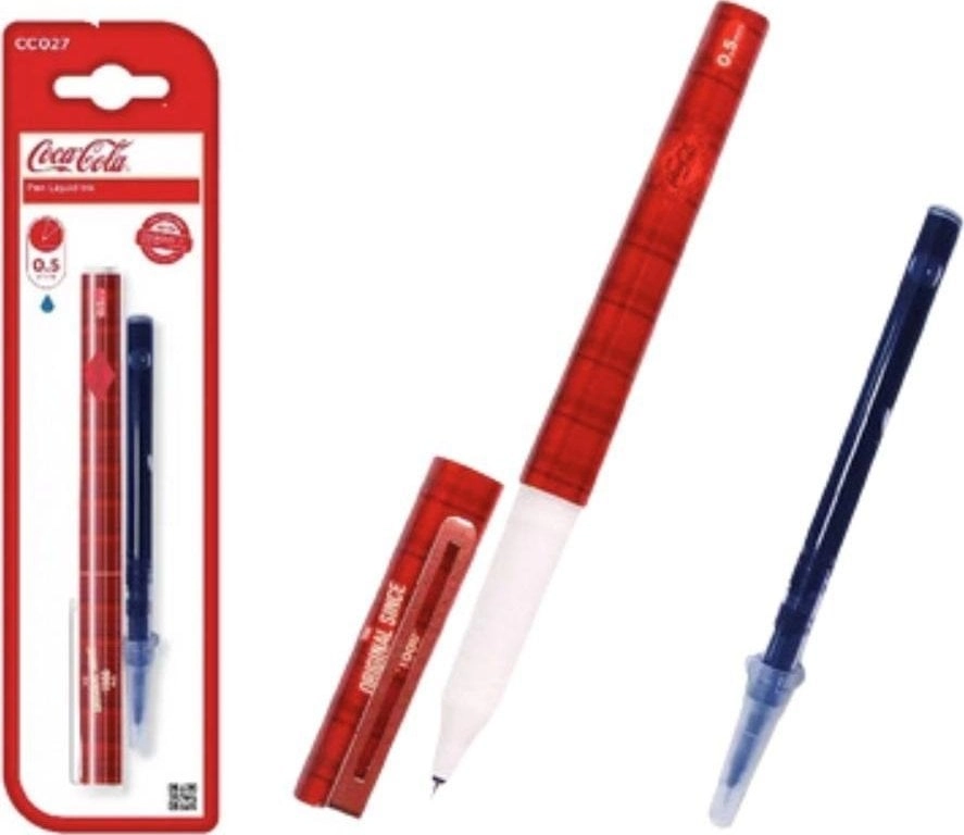 0.5mm fineliner with replaceable Coca-Cola