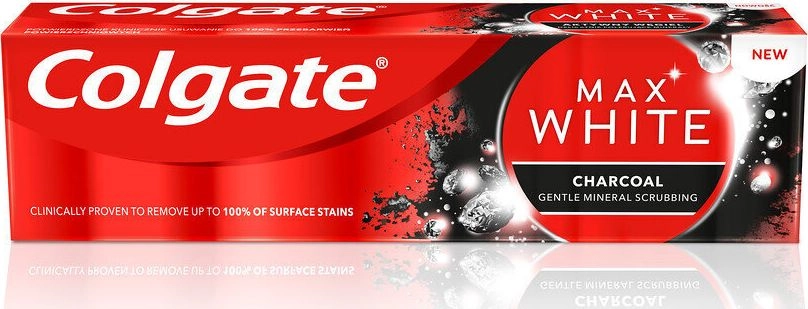 Colgate Max White Charcoal Whitening Toothpaste
