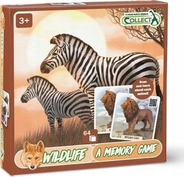Wild animals memory game 84238 COLLECTA