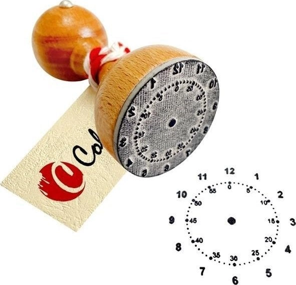 Stamp for learning time - hours