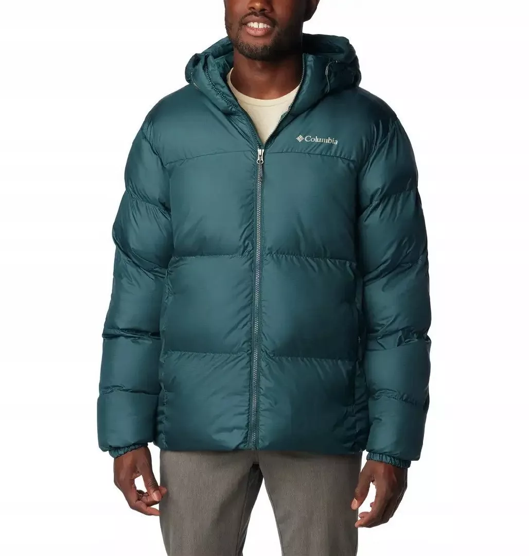 Columbia Puffect Hooded Jacket 2008413414 Granatowe