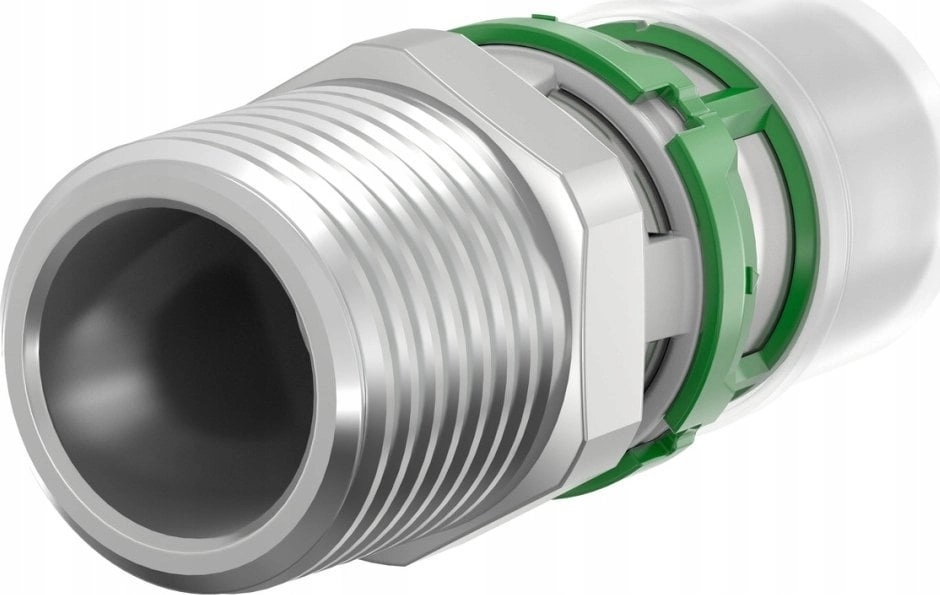 GZ press connector MultiSkin brass/tin-plated 26x3/4