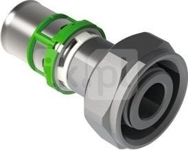 GW press connector MultiSkin brass/galvanized 20xM22