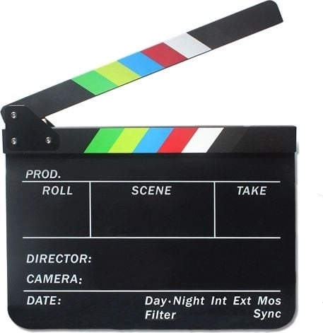 Commlite Klaps Filmowy 30x25cm / Kolor