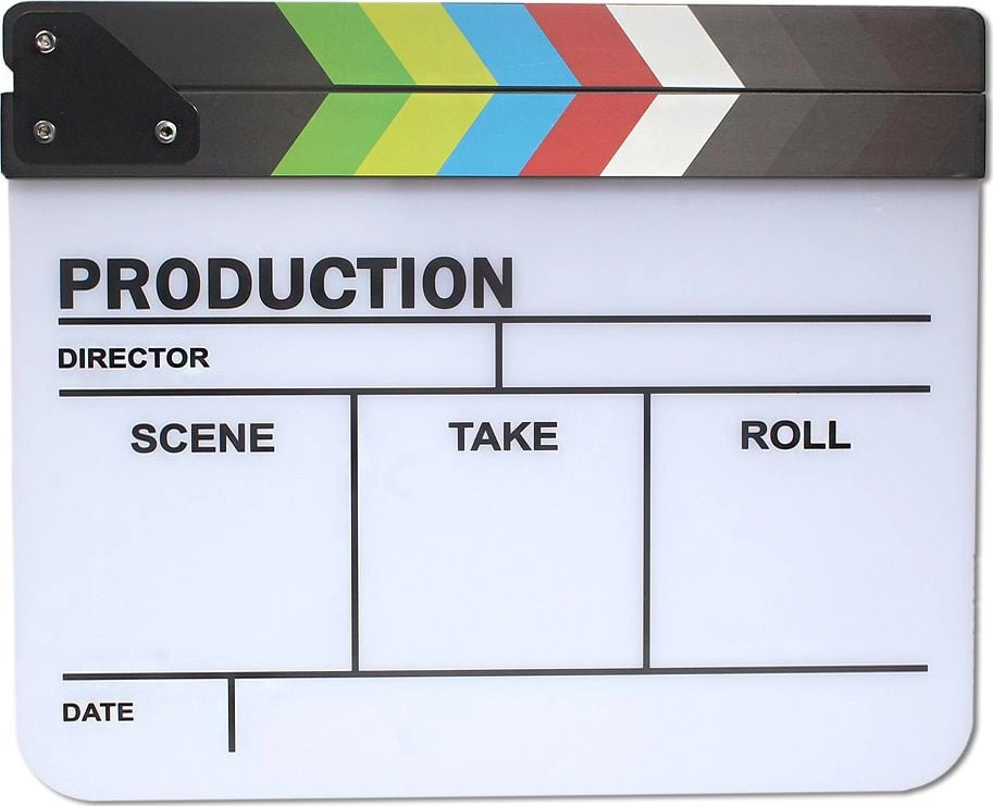 Commlite KLAPS FILMOWY 30x25cm / Biały