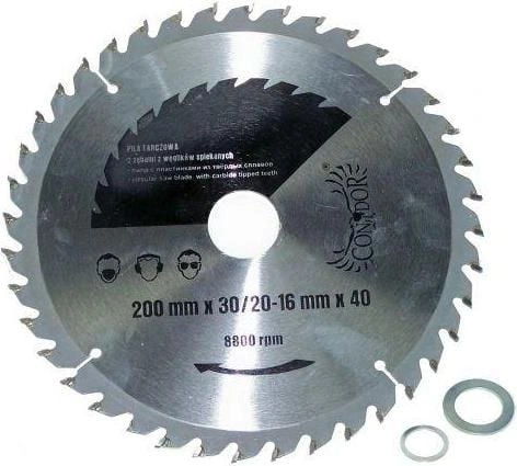 Condor Piła tarczowa widiowa 250 x