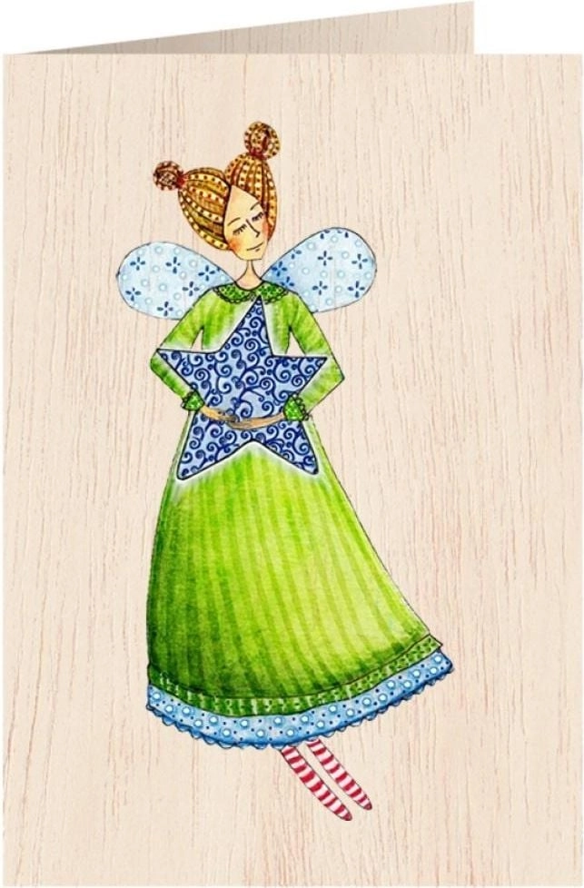 C6 wooden card + fortune teller