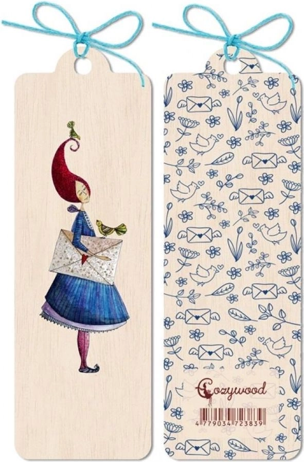 Wooden bookmark Letter 293465 4779034723839