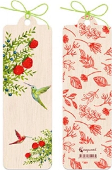 Hummingbird wooden bookmark 336062 4779034724584